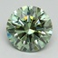 2.02 Ct. Fancy Vivid Pacific Green Round Lab Grown Diamond