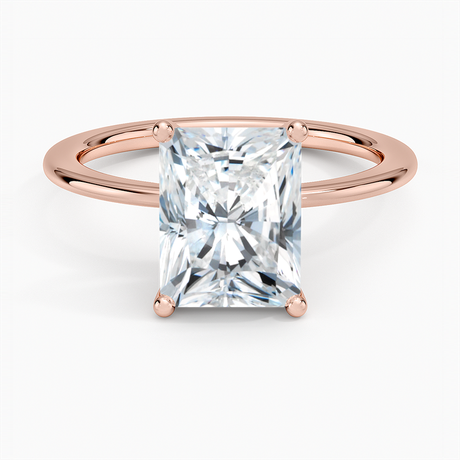14K Rose Gold Aimee Solitaire Ring