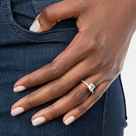 Gallery Rail Ring - Viviana Diamond Ring