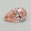 1.51 Ct. Fancy Vivid Pink Pear Lab Grown Diamond