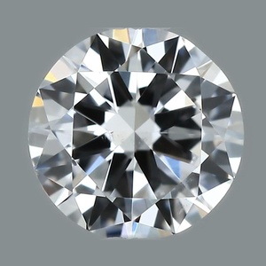 Round diamond — real photo