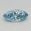 0.40 Ct. Fancy Intense Blue Marquise Lab Grown Diamond
