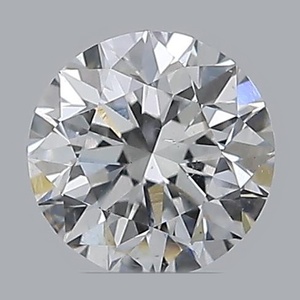 Round diamond — real photo