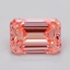 2.06 Ct. Fancy Pink Emerald Lab Grown Diamond