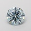 1.02 Ct. Fancy Intense  Blue Round Lab Grown Diamond