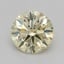0.31 Ct. Fancy Light Yellow Round Lab Grown Diamond