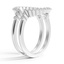 Halo Nesting Diamond Rings, smallside view