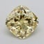 2.66 Ct. Fancy Yellow Cushion Lab Grown Diamond