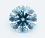 1.50 Ct. Fancy Vivid  Blue Round Lab Grown Diamond