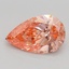 1.80 Ct. Fancy Vivid Pink Pear Lab Grown Diamond