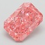 3.09 Ct. Fancy Vivid Pink Radiant Lab Grown Diamond