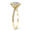 The Bravo Ring, smalltop view on a hand