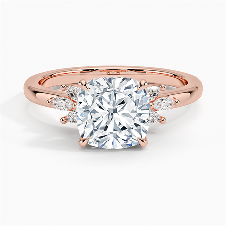 14K Rose Gold Stella Diamond Ring