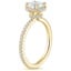 18K Yellow Gold Gala Diamond Ring, smallside view