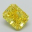 2.52 Ct. Fancy Vivid Yellow Radiant Lab Grown Diamond