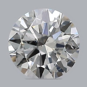 Round diamond — real photo