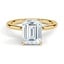 Custom Petal-Inspired Hidden Diamond Ring