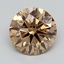 1.52 Ct. Light  Brown Round Lab Grown Diamond