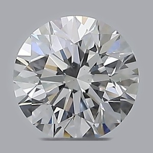 Round diamond — real photo