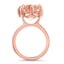 Red Enamel and Pink Lab Diamond Ring, smallview