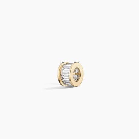 Baguette Lab Diamond Rondelle Charm (1 1/2 ct. tw.)