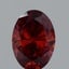 0.99 Ct. Fancy Deep Orange Oval Lab Grown Diamond