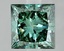 2.04 Ct. Fancy Vivid Green Princess Lab Grown Diamond