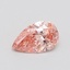 0.42 Ct. Fancy Intense Pink Pear Lab Grown Diamond