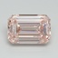 5.19 Ct. Fancy Intense Pink Emerald Lab Grown Diamond