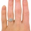The Honey Ring, smalltop view on a hand