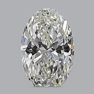 Oval diamond — real photo