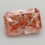 16.59 Ct. Fancy Vivid  Pink Radiant Lab Grown Diamond