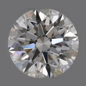Round diamond — real photo