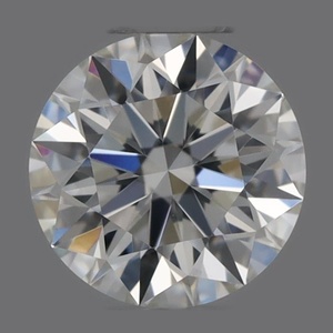 Round diamond — real photo