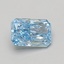 1.52 Ct. Fancy Vivid Blue Radiant Lab Grown Diamond