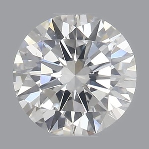 Round diamond — real photo