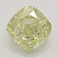 1.31 Ct. Fancy Yellow Cushion Diamond