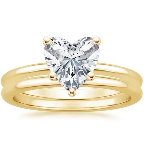 18K Yellow Gold Perfect Fit Bridal Set