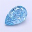 1.85 Ct. Fancy Vivid  Blue Pear Lab Grown Diamond