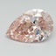 9.03 Ct. Fancy Intense Pink Pear Lab Grown Diamond