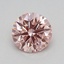 0.50 Ct. Fancy Intense Pink Round Lab Grown Diamond