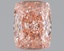 1.24 Ct. Fancy Vivid Pink Cushion Lab Grown Diamond