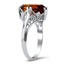 The Vima Ring, smalltop view on a hand