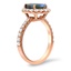 The Keva Ring, smalltop view on a hand