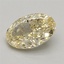 1.00 Ct. Fancy Intense Yellow Oval Lab Grown Diamond