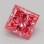 1.09 Ct. Fancy Vivid Pink Princess Lab Grown Diamond