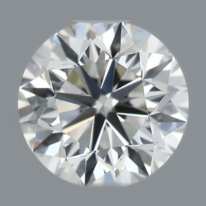 Round diamond — real photo