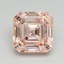 5.05 Ct. Fancy Intense Pink Asscher Lab Grown Diamond