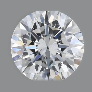 Round diamond — real photo