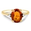 Retro Citrine Vintage Ring